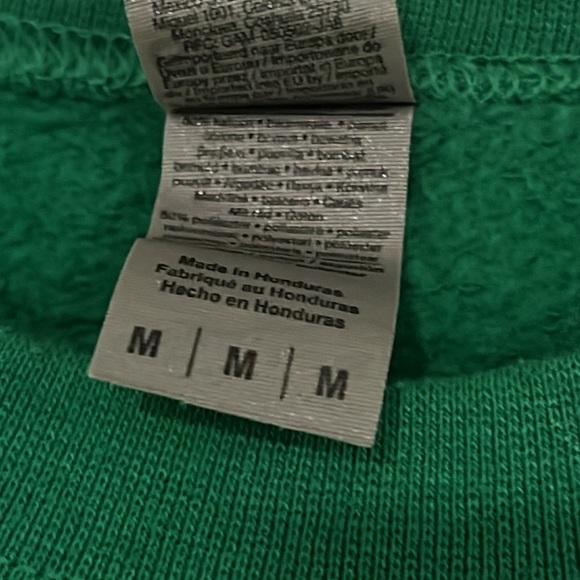 Schrute Farms Bed and Breakfast Sweatshirt MEDIUM the Office Dwight GREEN - Picture 3 of 4